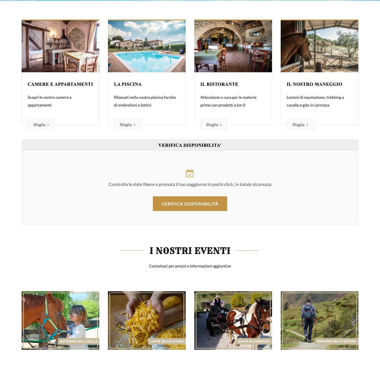Il sito di Agriturismo Goccia di Luna